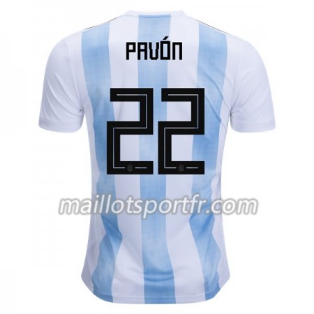 Maillot de Foot Argentine Pavon 22 Domicile Coupe du monde 2018 Maillot de Foot Argentine Pavon 22 Domicile Coupe du monde 2018